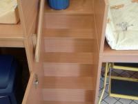 Wickelstation aus Holz 