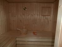 Sauna mit Aufguss-Zubehör 