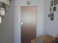Innentür aus Milchglas 