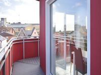 Terrasse eines Apartments