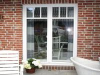 Terrassentür weiß mit Seitenteil 