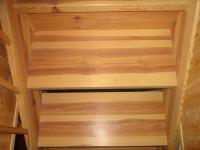 Holztreppe Nahaufnahme
