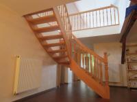 Holztreppe gewendelt