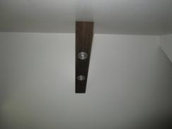 Holzlampe