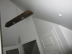 Holzlampe