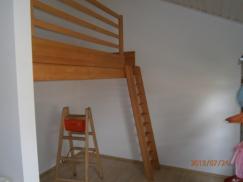 Holz-Hochbett
