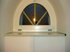 Innenansicht Gaubenfenster