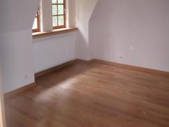 Parkettboden mit Leiste