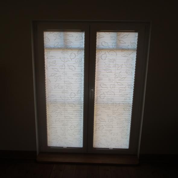 lichtdurchlässiges Plissee "Strandperle"