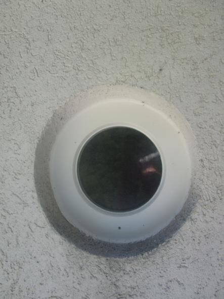 Holzfenster aus Lärche von außen