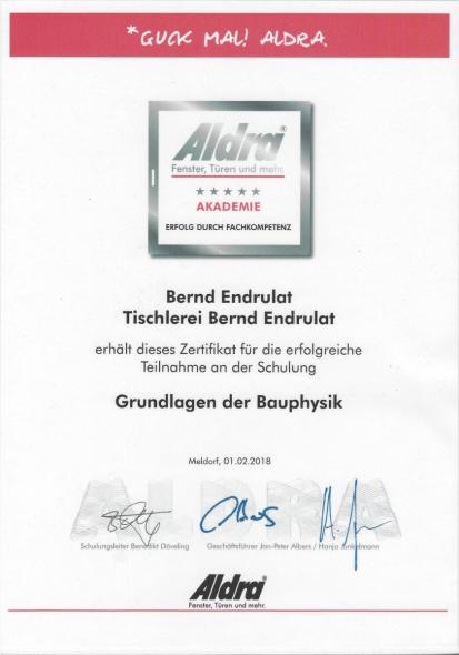 Aldra "Grundlagen der Bauphysik"