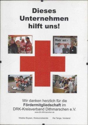 "Dieses Unternehmen hilft und" von dem DRK