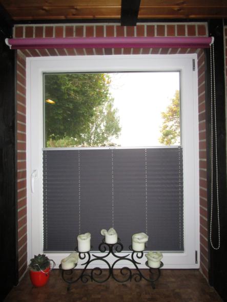 abdunkelndes Plissee "Biikebrennen"